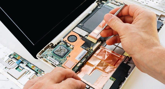 Laptop check-in and repair service